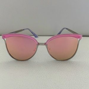 Quay Australia pink cat eye sunglasses